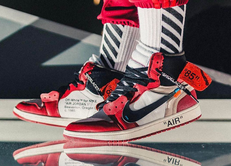 off white sneaker collection