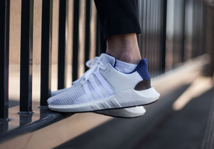 adidas eqt support white blue