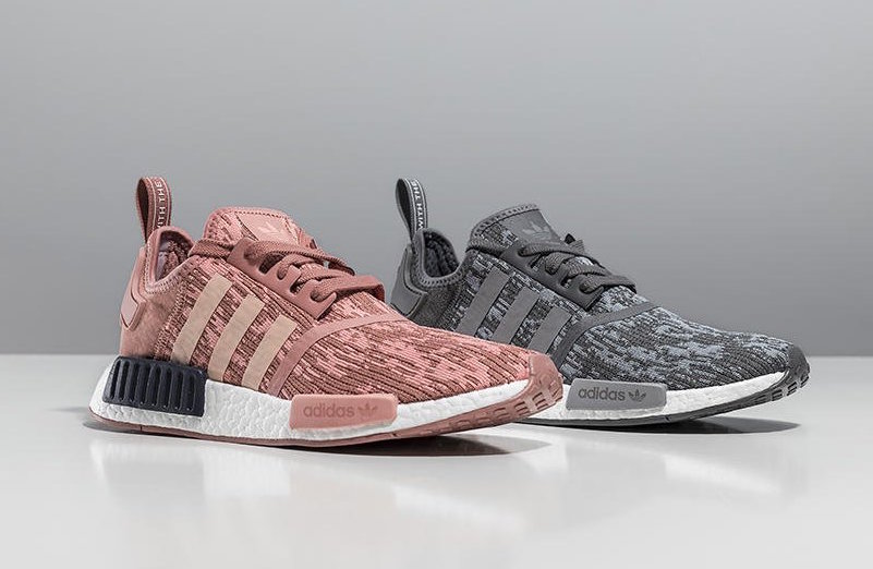 pink and grey nmds