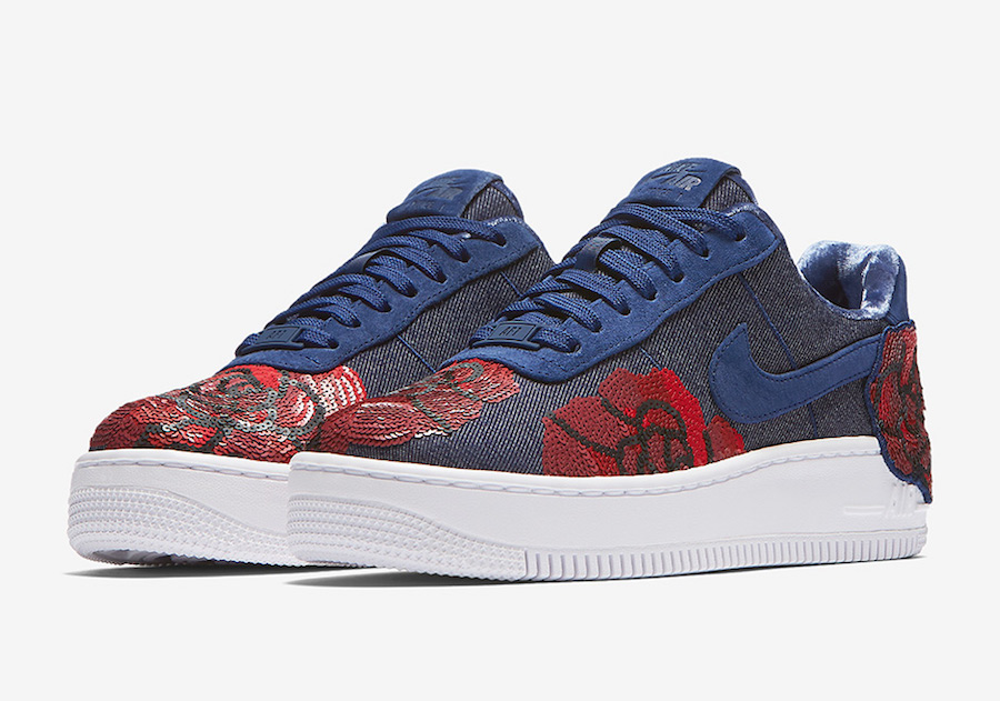 Nike Air Force 1 Low Floral Sequin Pack | SneakerFiles