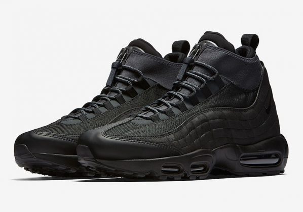 nike air max 95 sneakerboot triple black