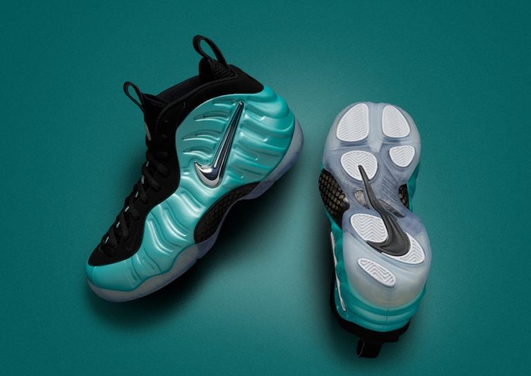 mint green foamposites