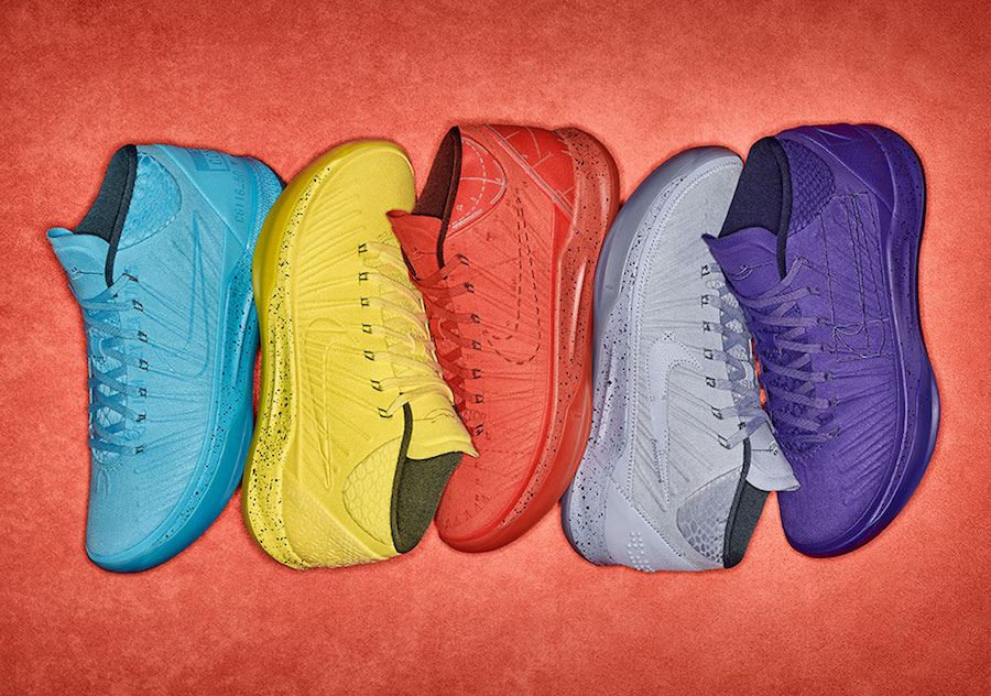 Nike Kobe AD Mid Colorways, Release 