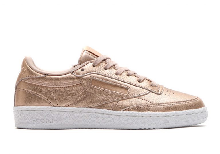 Reebok Club C Classic Leather Metallic Gold Pack ...