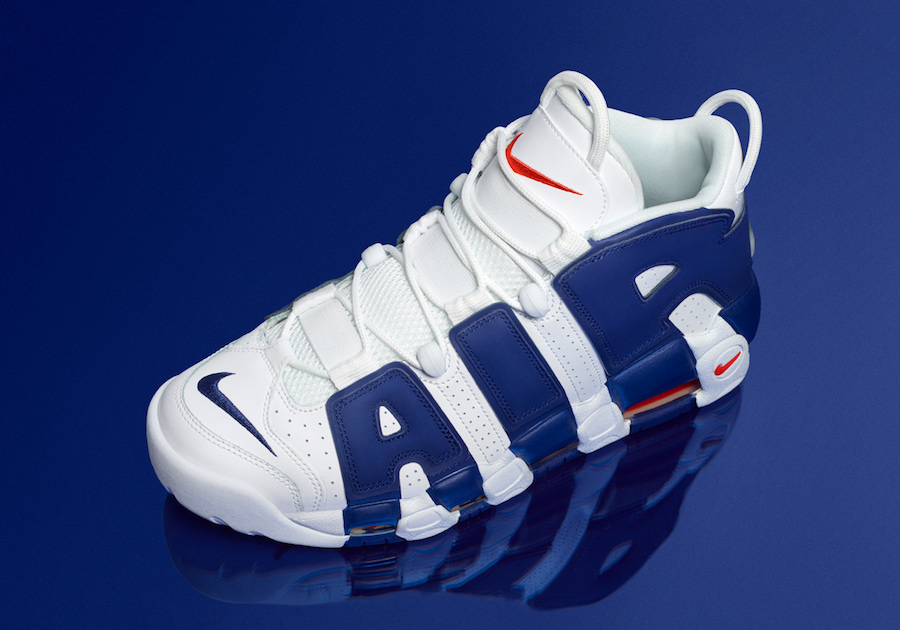 uptempo blue and white