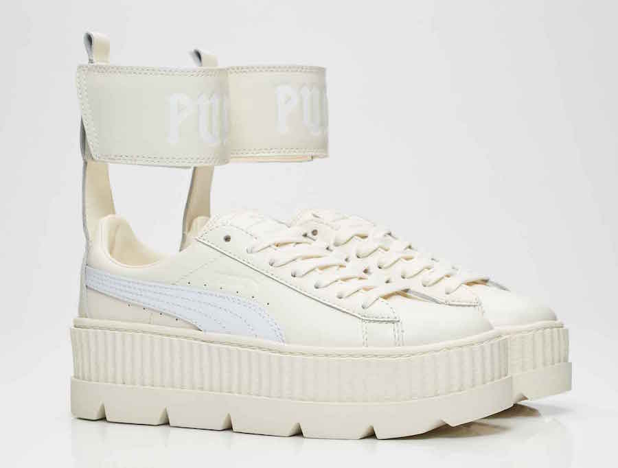 puma with strap around ankle
