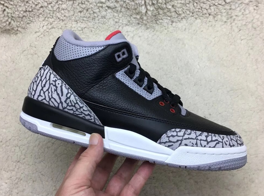 Air Jordan 3 Og Black Cement 18 Release Date Sneakerfiles