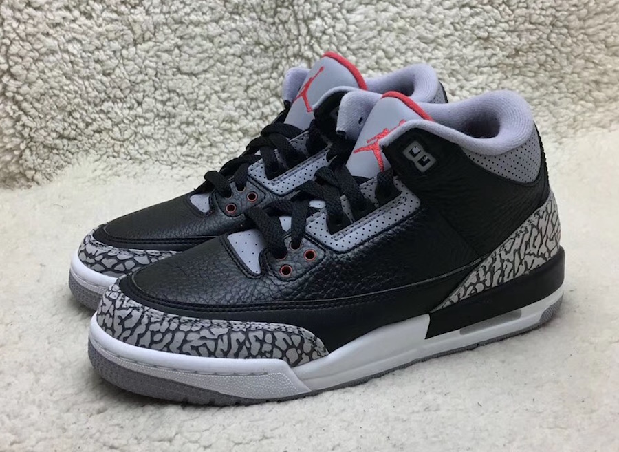 Air Jordan 3 OG Black Cement 2018 Release Date | SneakerFiles