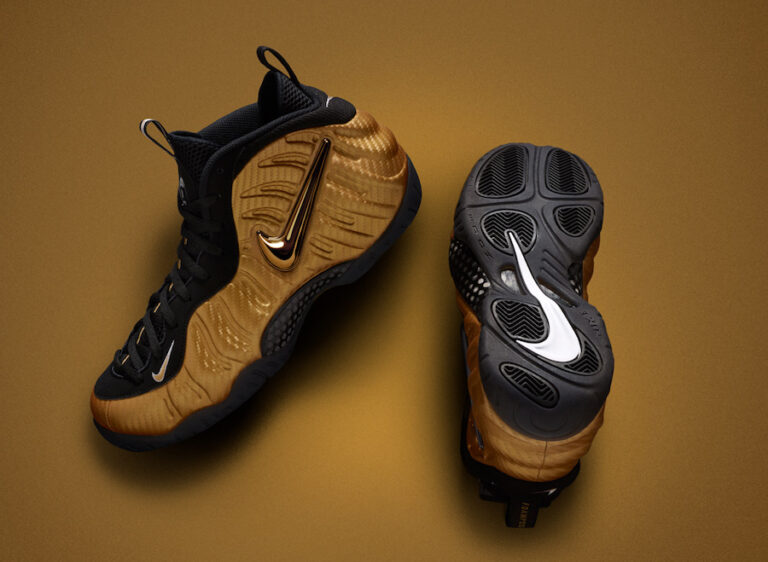 Nike Air Foamposite Pro Metallic Gold 624041-701 Release Date 