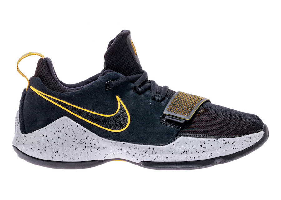 Nike PG 1 GS Black University Gold 880304-006 | SneakerFiles