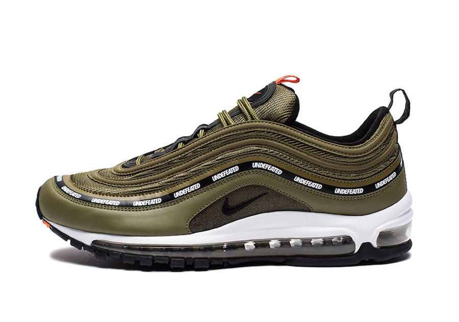 Undefeated Nike Air Max 97 Olive 