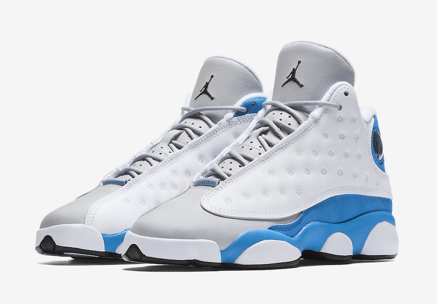 blue and white jordan 13 release date