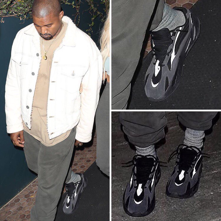 Kanye West Black adidas Yeezy Wave 
