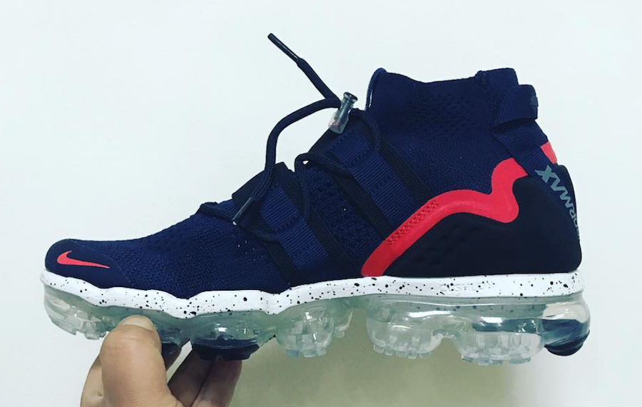 navy and red vapormax