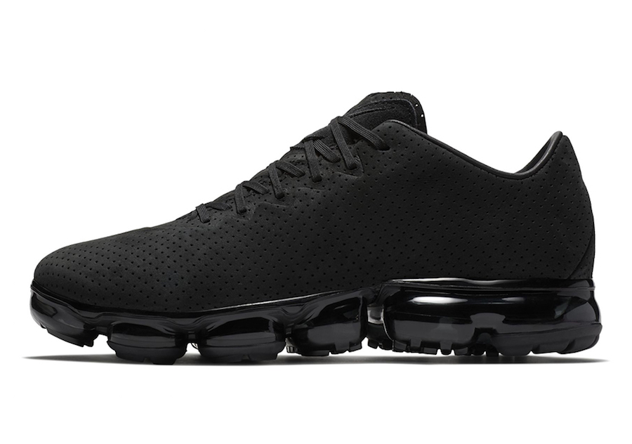 all black leather vapormax