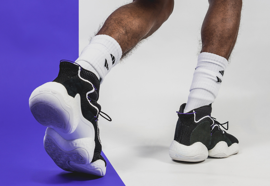 adidas CQ0991 Crazy Boost You Wear (BYW) Lvl 1 Mens Shoe -  Black/White/Purple –