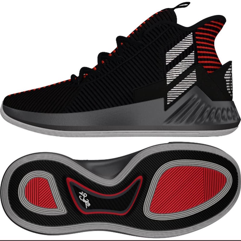 d rose 9 red and black