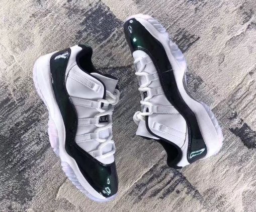 Air Jordan 11 Low Emerald Easter 528895 145 Sneakerfiles