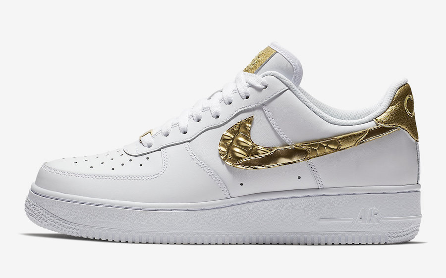 Nike Air Force 1 CR7 Gold Patchwork 