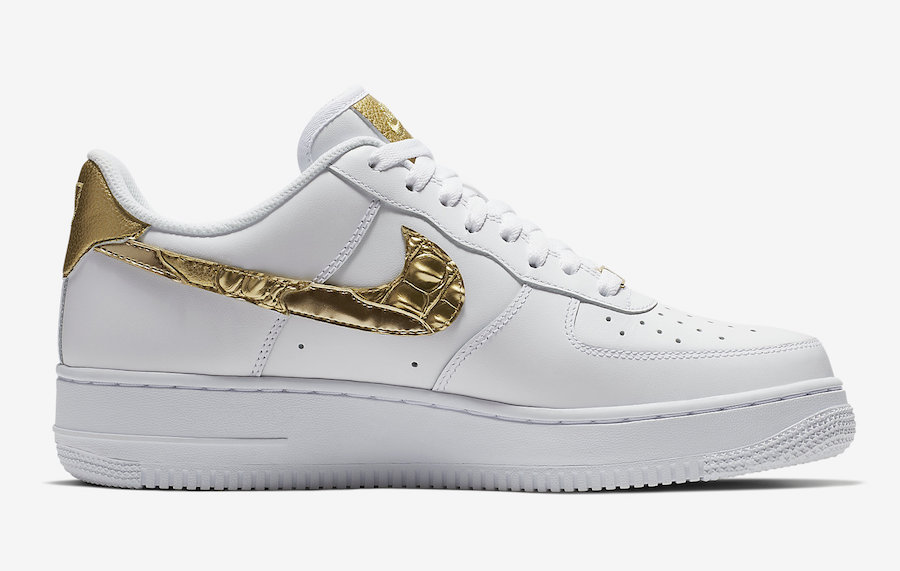 Nike Air Force 1 CR7 Gold Patchwork AQ0666-100 | SneakerFiles