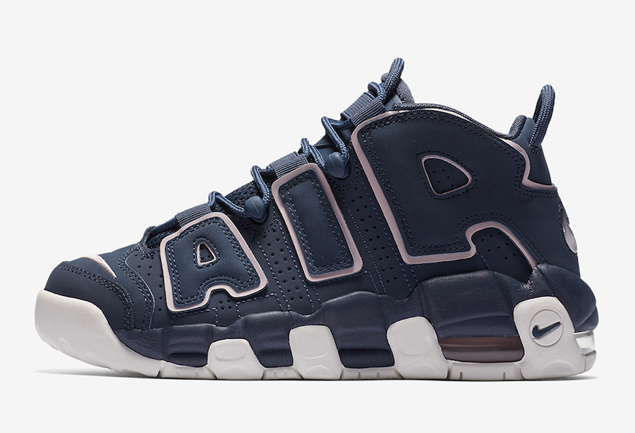 nike air uptempo grey and blue