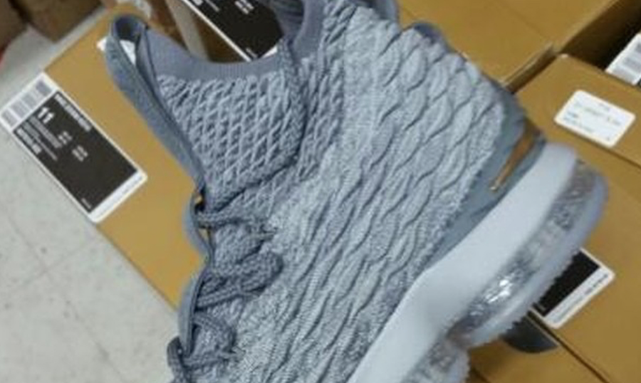 lebron 15 grey and gold