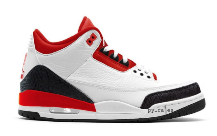 Air Jordan 3 JTH NRG Fire Red AV6683-160 | SneakerFiles