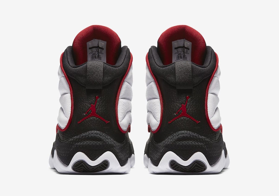 jordan pro strong red and black