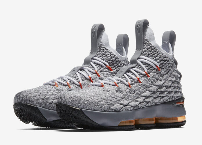 lebron 15s grey