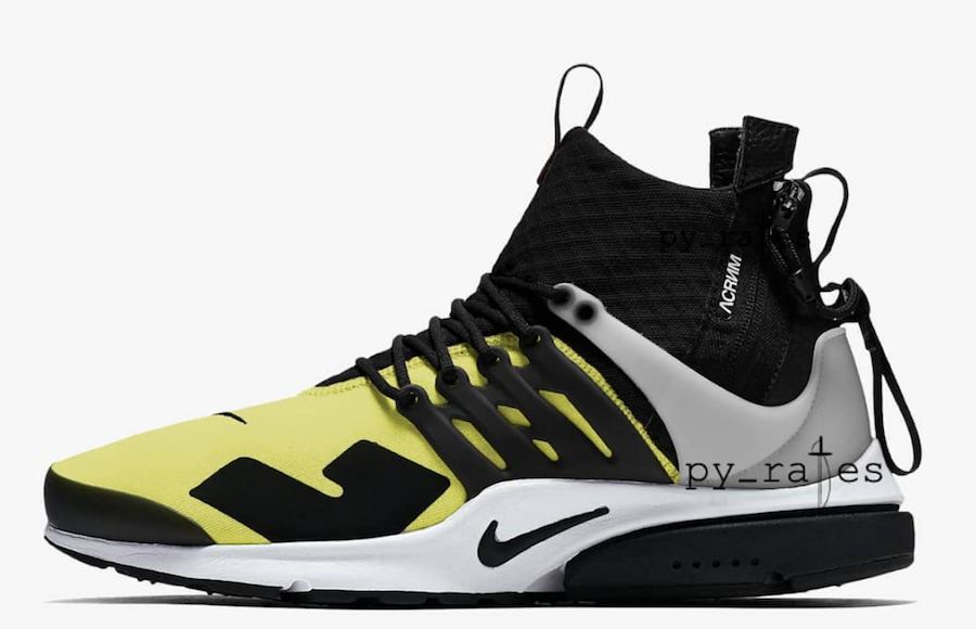 Acronym nike flex siren pink shoes black friday Mid Dynamic Yellow Release  Date | SneakerFiles