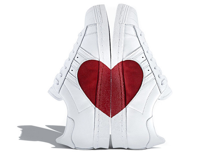 adidas Superstar Valentines Day Heart 