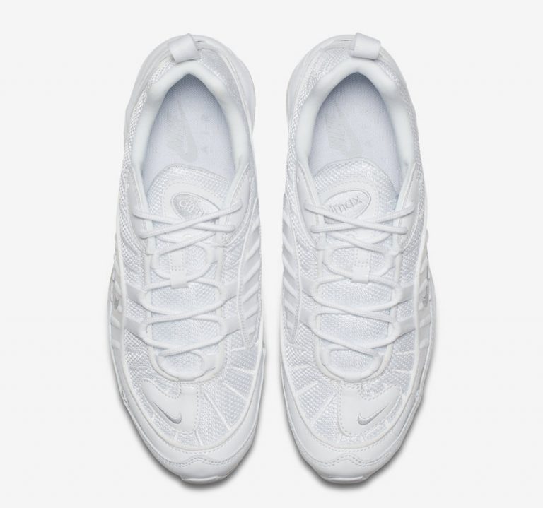 Nike Air Max 98 Triple White 640744-106 Release Info | SneakerFiles