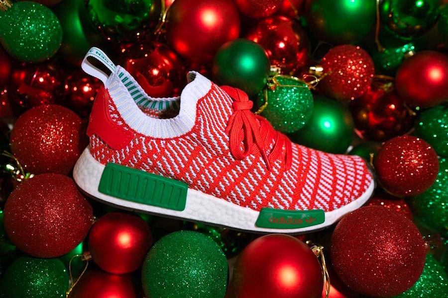 nmd red and green