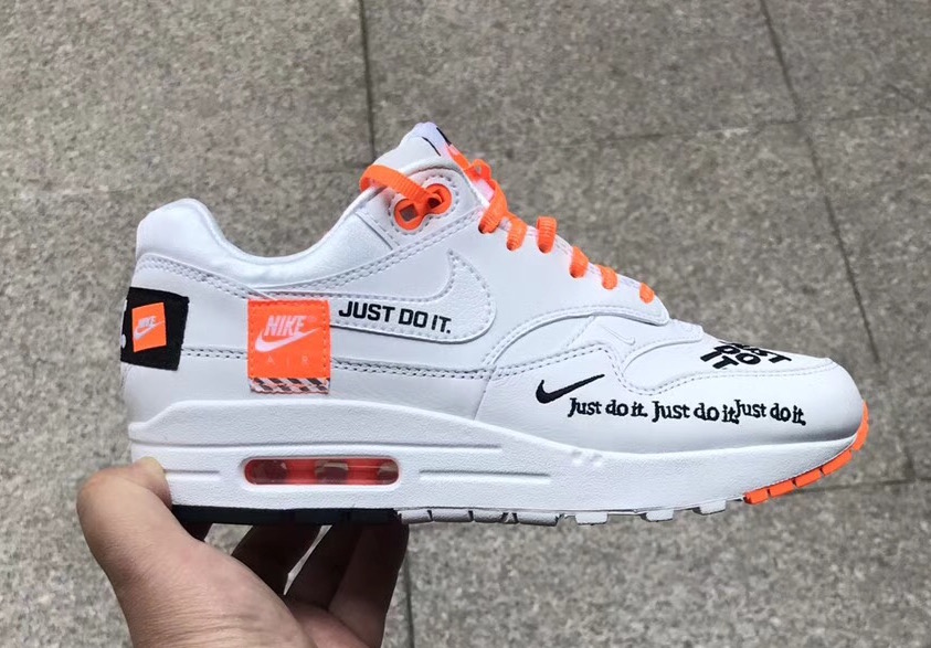 Nike Air Max 1 Just Do It White Orange | SneakerFiles