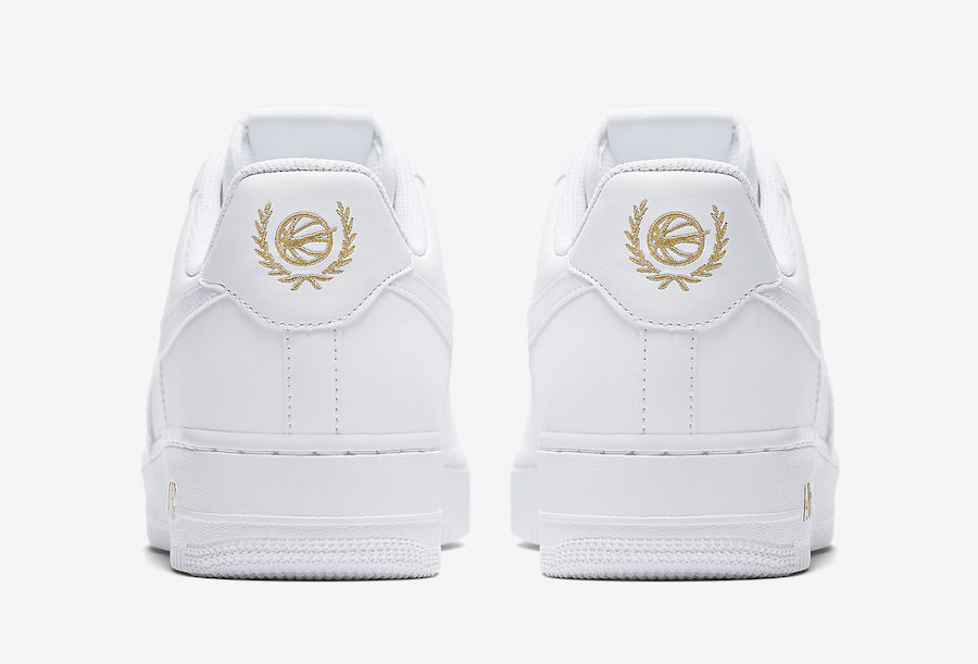 air force 1 gold crest