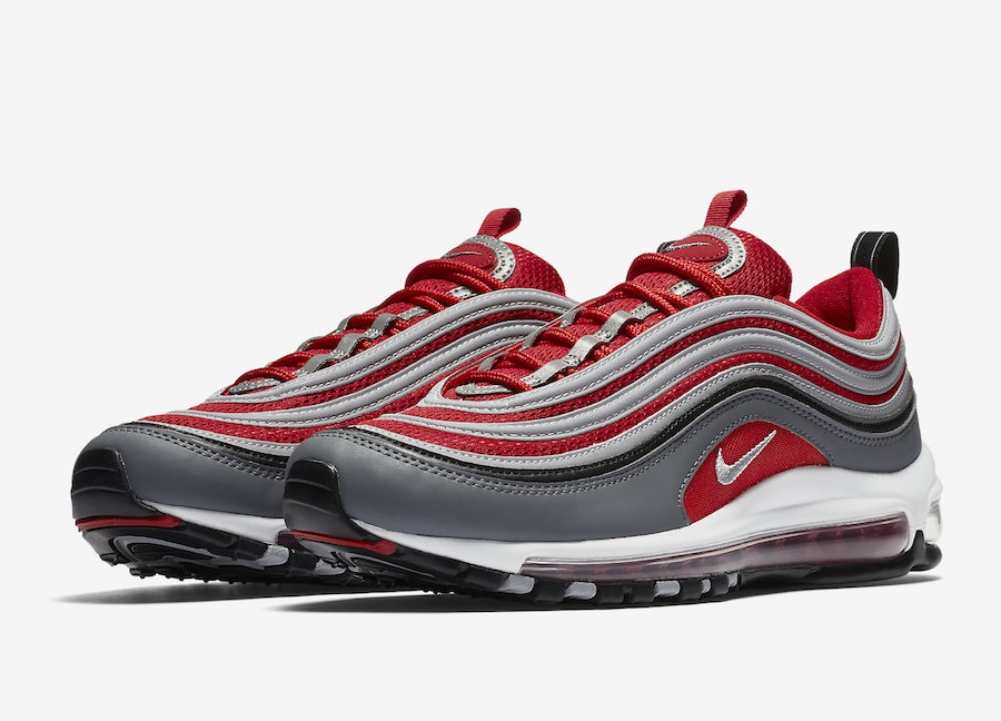 red and white nike air max 97