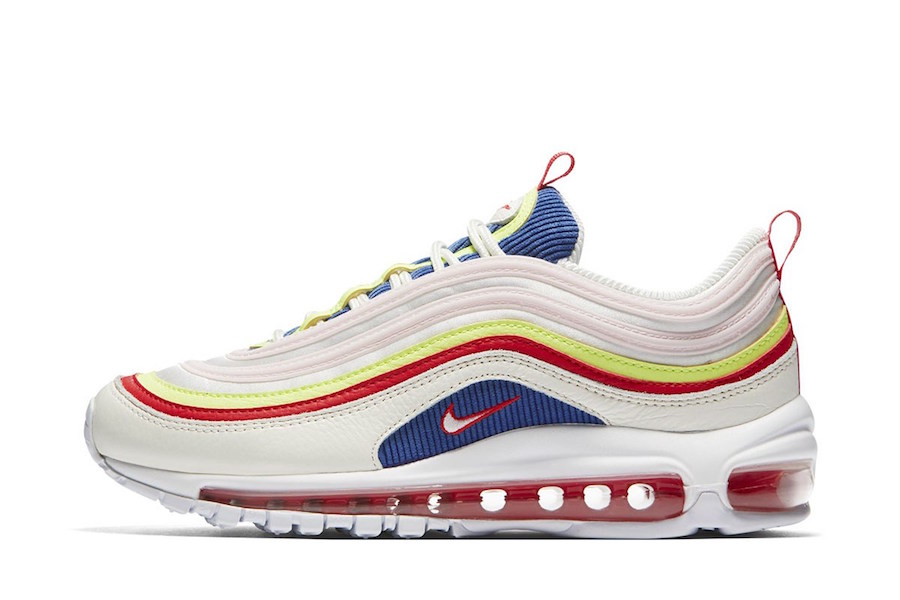 97 air max red white and blue