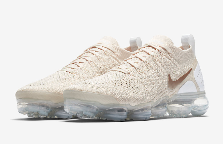 white nike with clear bottom