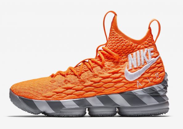 Nike LeBron 15 Orange Box AR5125-800 Release Details | SneakerFiles