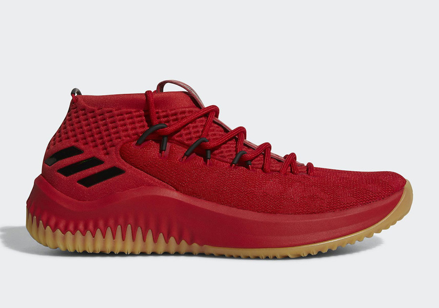 adidas Dame 4 Red Gum CQ0186 Release 