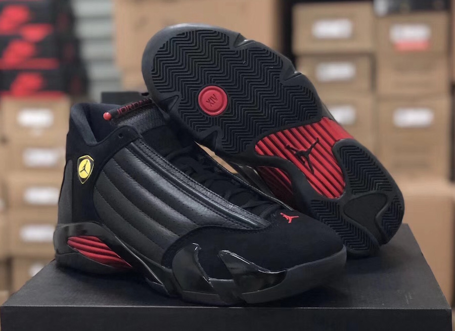 black and red 14s