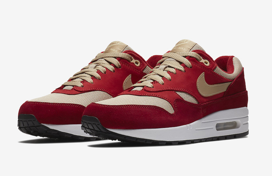 air max 1 curry pack red