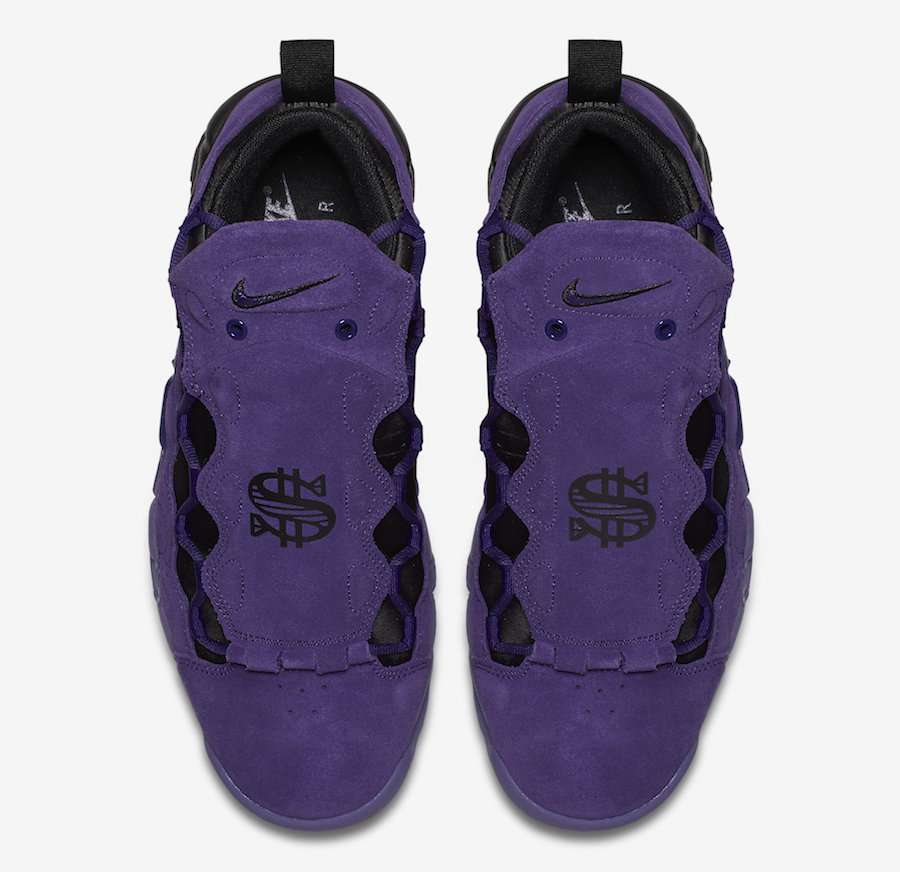 purple nike air money