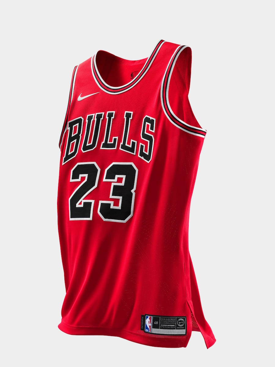 Michael Jordan Nike NBA Bulls Authentic 