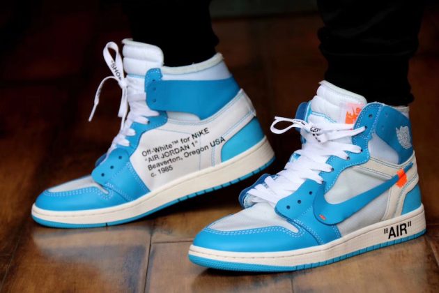 Off-White Air Jordan 1 UNC Powder Blue AQ0818-148 | SneakerFiles