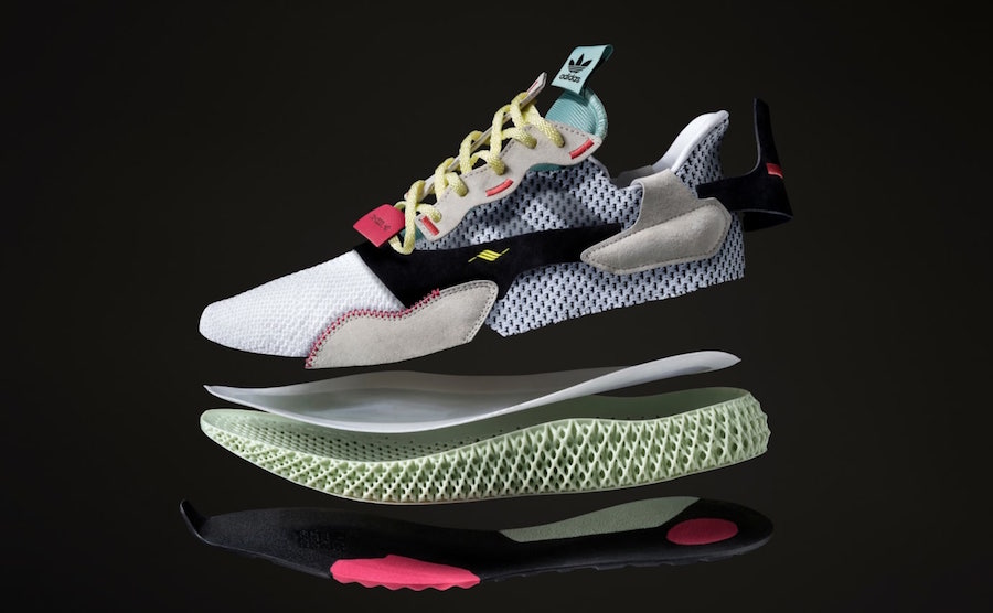 adidas ZX 4000 4D Colorways, Release 