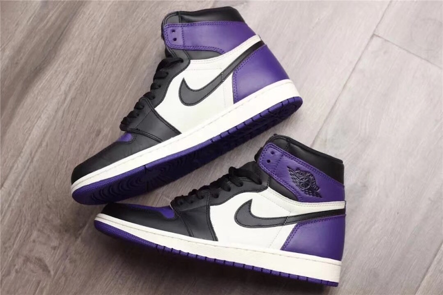 court purple jordan 1 retail