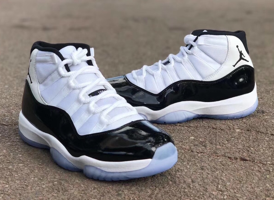 when did the jordan 11 concord first release