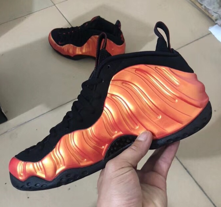 air foamposite one habanero red