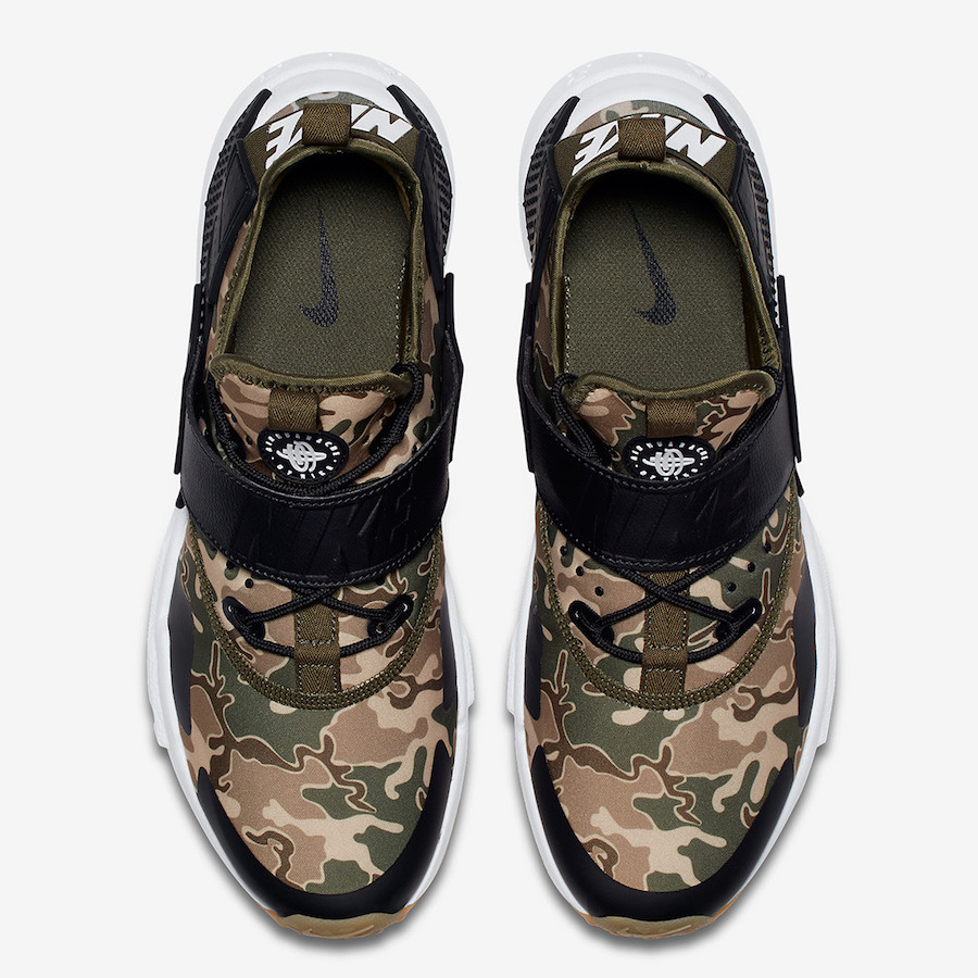 camouflage huaraches green